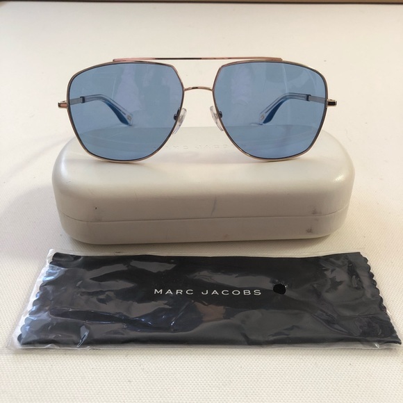Marc Jacobs Blue Tinted Sunglasses - Picture 1 of 7